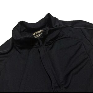 Mondetta Ladies' Jacquard Full-Zip Jacket M Black